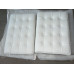 White Fabric Barcelona Chair Cushions White Fabric Barcelona Chair Cushions