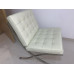 Off White Barcelona Chair Cushions In Standard Grade Off White Barcelona Chair Cushions In Standard Grade
