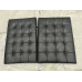 Black Barcelona Chair Cushions In Standard Grade Black Barcelona Chair Cushions In Standard Grade