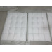 White Barcelona Chair Cushions In Standard Grade White Barcelona Chair Cushions In Standard Grade