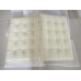 Cream White 4012 Nappa Leather Barcelona Chair Cushions and Straps