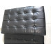Black Nappa Leather Barcelona Chair Cushions and Straps Black Nappa Leather Barcelona Chair Cushions and Straps