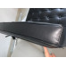 Black Nappa Leather Barcelona Chair Cushions and Straps Black Nappa Leather Barcelona Chair Cushions and Straps
