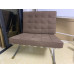 Barcelona Chair Cushions And Straps in Sueded Leather Artificial Nubuck Leather Barcelona Chair Cushions And Straps in Sueded Leather Artificial Nubuck Leather