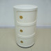 Style Componibili Round Storage Towers,Three Doors