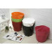 Wrinkle Style Bin Bin Paper Bin,Large Size
