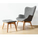 Grant Featherston Chair With Ottoman Grant Featherston Chair With Ottoman
