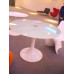 Tulip Glass Table Of 120Cm Diameter
