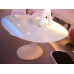 Tulip Glass Table Of 120Cm Diameter