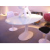 Tulip Glass Table Of 120Cm Diameter