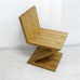 Zig Zag Wooden Chair