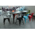 Tolix Iron Chair Style 2 With Round Backrest Buy 4Pcs Get 25% Percent