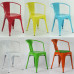 Tolix Iron Chair Style 2 With Round Backrest Buy 4Pcs Get 25% Percent