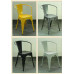 Tolix Iron Chair Style 2 With Round Backrest Buy 4Pcs Get 25% Percent