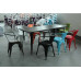 Tolix Iron Chair Style 2 With Round Backrest Buy 4Pcs Get 25% Percent