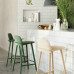 Muuto Style Nerd Bar Stool In Solid Wood