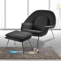 Womb Chair In Grey Color