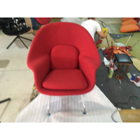 Womb Chair In Red Color