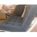 Dark Grey Fabric Barcelona Chair