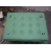 Green Barcelona Chair With Ottomanin Italian Leather in Standard grade