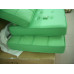 Green Barcelona Chair With Ottomanin Italian Leather in Standard grade