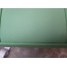 Green Barcelona Chair With Ottomanin Italian Leather in Standard grade
