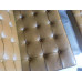 Khaki Barcelona Chair With Ottomanin Italian Leather in Standard grade Khaki Barcelona Chair With Ottomanin Italian Leather in Standard grade