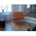 Mustard Brown Barcelona Chair With Ottomanin Italian Leather in Standard grade