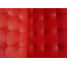 Red Barcelona Chair With Ottomanin Italian Leather in Standard grade Red Barcelona Chair With Ottomanin Italian Leather in Standard grade