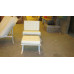 Cream Barcelona Chair With Ottomanin Italian Leather in Standard grade