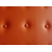 Orange Barcelona Chair With Ottomanin Italian Leather in Standard grade Orange Barcelona Chair With Ottomanin Italian Leather in Standard grade