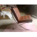 Saddle Barcelona Chair in Italian Leather in Standard grade