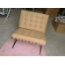 Camel Barcelona Chair in Italian Leather in Standard grade