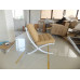 Camel Barcelona Chair in Italian Leather in Standard grade