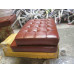 Sorrel Barcelona Chair in Italian Leather in Standard grade Sorrel Barcelona Chair in Italian Leather in Standard grade