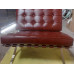 Sorrel Barcelona Chair in Italian Leather in Standard grade Sorrel Barcelona Chair in Italian Leather in Standard grade