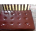 Sorrel Barcelona Chair in Italian Leather in Standard grade Sorrel Barcelona Chair in Italian Leather in Standard grade