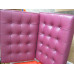 Purple Barcelona Chair in Italian Leather in Standard grade