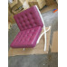 Purple Barcelona Chair in Italian Leather in Standard grade