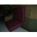 Purple Barcelona Chair in Italian Leather in Standard grade