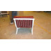 Gloss Maroon Red Barcelona Chair in Italian Leather in Standard grade