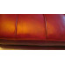 Gloss Maroon Red Barcelona Chair in Italian Leather in Standard grade