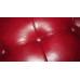 Gloss Maroon Red Barcelona Chair in Italian Leather in Standard grade