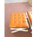 Barcelona Chair In Golden Tanin Italian Leather in Standard grade