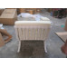 White Barcelona Chair in Italian Leather in Standard grade