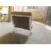 Dark Tan Barcelona Chair in Italian Leather in Standard grade Dark Tan Barcelona Chair in Italian Leather in Standard grade