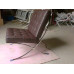 Chocolate Brown Barcelona Chair in Italian Leather in Standard grade