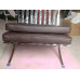 Chocolate Brown Barcelona Chair in Italian Leather in Standard grade