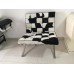 Cowhide Barcelona Style Chair
