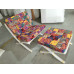 Barcelona Style Chair In Print Fabric